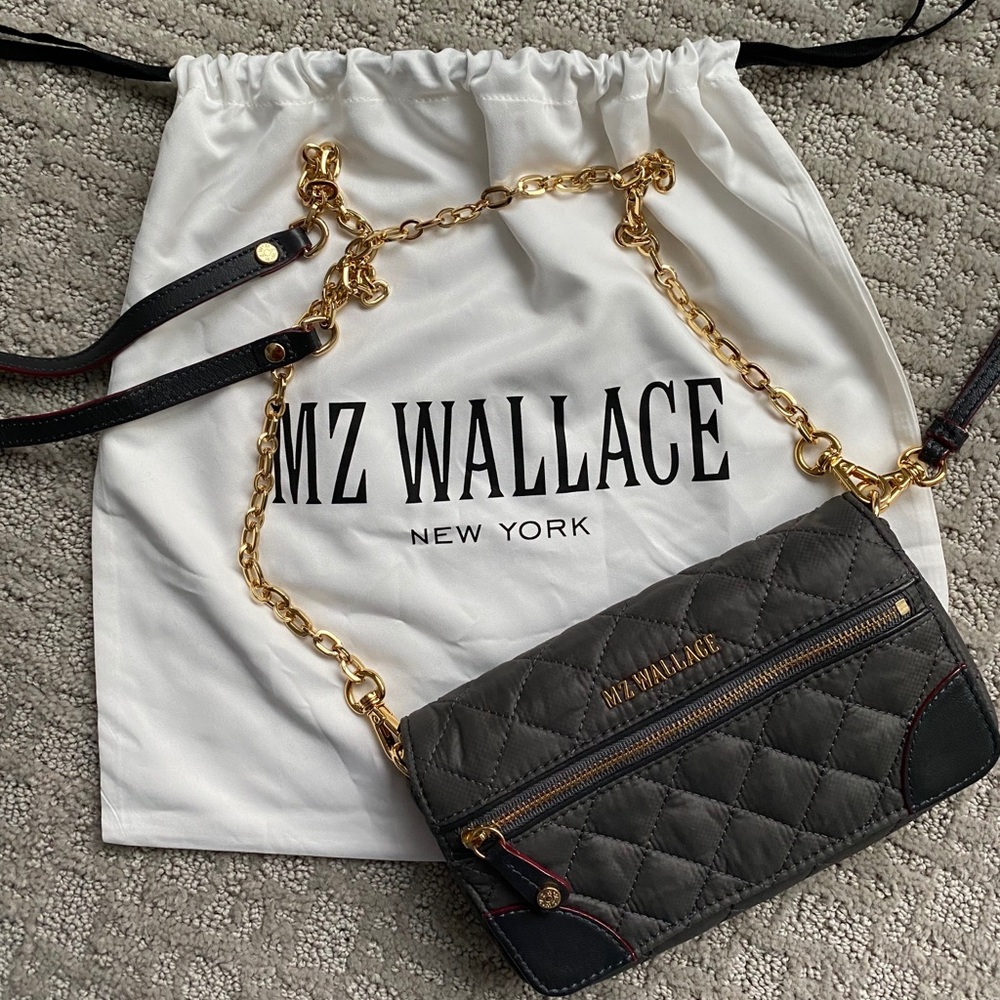 MZ Wallace cross body & wristlet